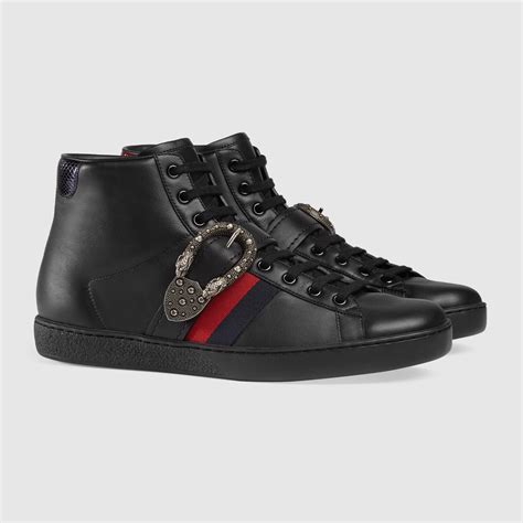 gucci ace sneakerw|Gucci ace high top sneakers.